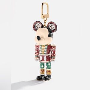 BaubleBar x Disney Bag Charm Christmas Nutcracker Mickey